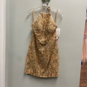 Mori Lee Fitted Short Dress